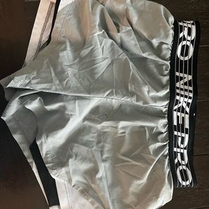Nike shorts with lined spandex
